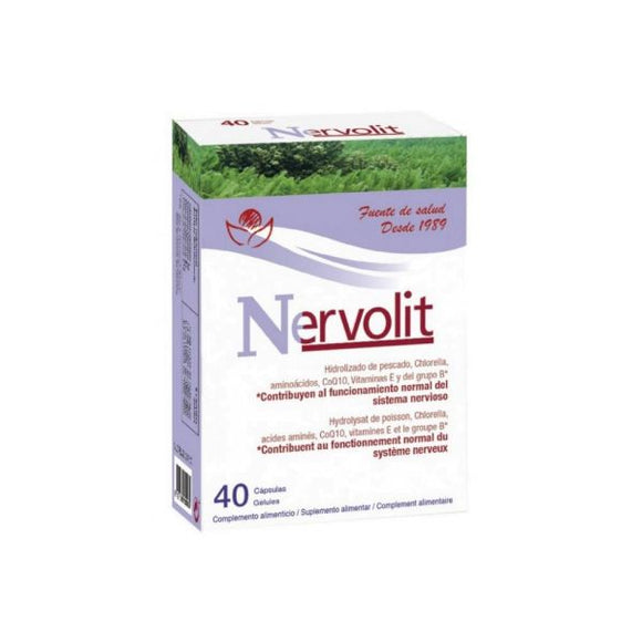 Nevrolit 40 cápsulas Bioserum - Crisdietética