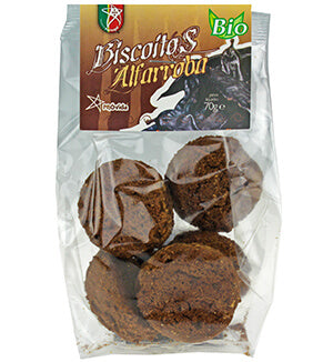 Biscoito Alfarroba Bio 70g - Provida - Crisdietética