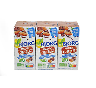 Bebida de Amêndoa com Chocolate Bio 3*200ml - Bjorg - Crisdietética