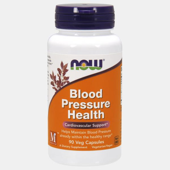 Blood Pressure Health 90 cápsulas vegetais - Now - Crisdietética