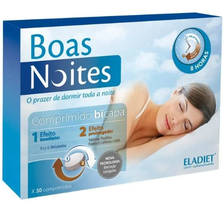 Boas Noites 30 Comprimidos - Eladiet - Crisdietética