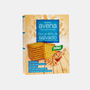 Bolacha Farelo de Aveia 520 gr- Santiveri - Crisdietética