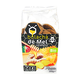 Bolacha Mel e Gengibre Bio 200g - Provida - Crisdietética