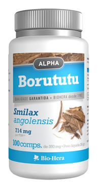 BORUTUTU ALPHA 714 MG 100 COMPRIMIDOS - BIO-HERA - Crisdietética