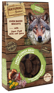 Cão Oven Baked Biscuit Calming Support 100g- Natural Greatness - Crisdietética