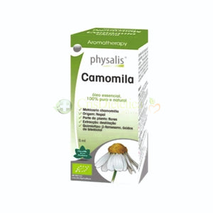 Óleo Essencial Camomila Alemã 5ml - Physalis - Crisdietética