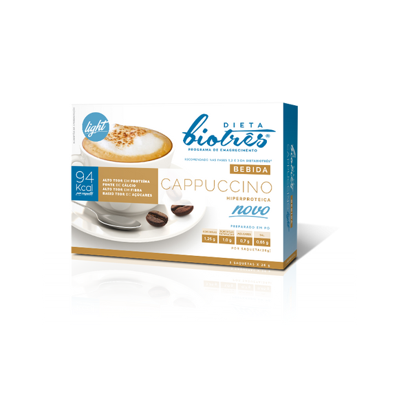 Bebida de Capuccino 3*26gr- Biotrês - Crisdietética