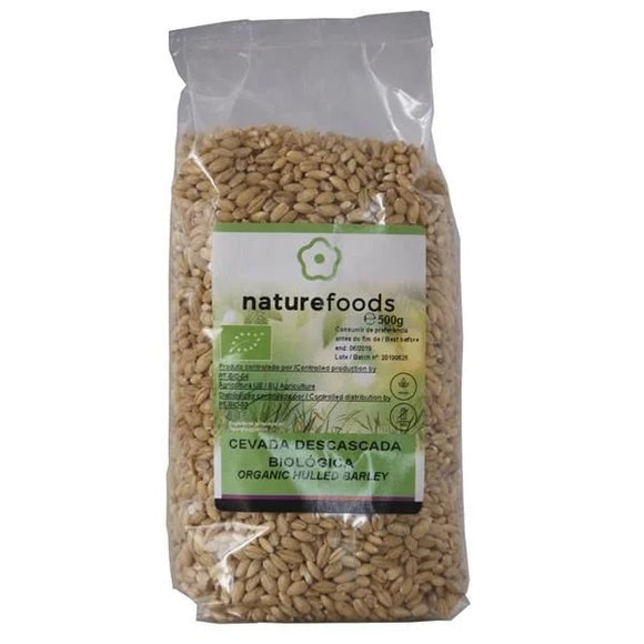 Cevada Descascada Biológica 500g - Naturefoods - Crisdietética