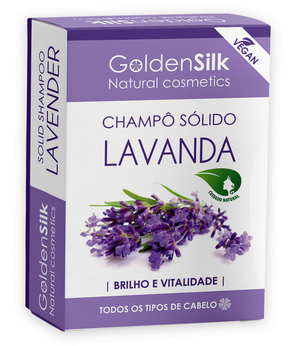 Champô Sólido Lavanda 100g - GoldenSilk - Crisdietética