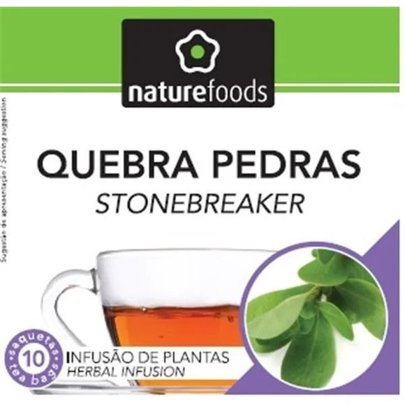 Chá Quebra Pedras 10 Saquetas - Naturefoods - Crisdietética