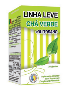 Linha Leve Chá Verde 50 Cápsulas - Pure Nature - Crisdietética