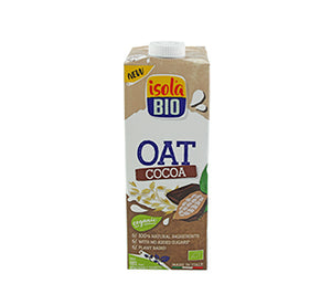 Bebida de Aveia Cacau Bio 1 Lt - Isola Bio - Crisdietética