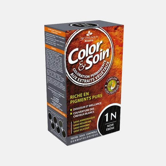 Color & Soin 1N - Negro Ebano 135ml - Crisdietética