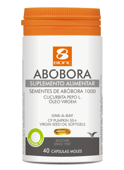 Abóbora 1000mg 40 Cápsulas - Biofil - Crisdietética