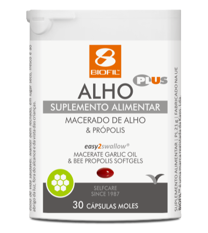 Alho Plus 30 Cápsulas - Biofil - Crisdietética