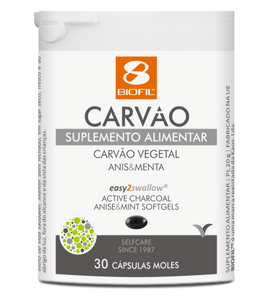 Carvão Activo Plus 30 Cápsulas - Biofil - Crisdietética