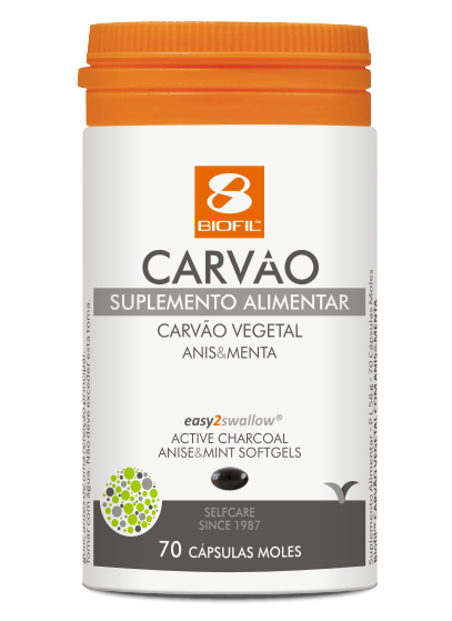 Carvão Activo Plus 70 Cápsulas - Biofil - Crisdietética