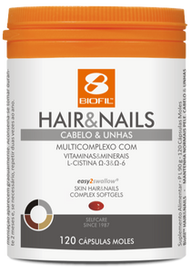 Hair & Nails 120 Cápsulas - Biofil - Crisdietética