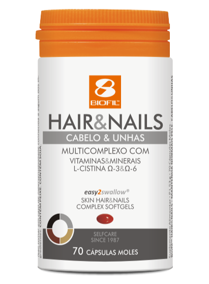 Hair & Nails 70 Cápsulas - Biofil - Crisdietética