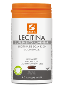 Lecitina 1200mg 40 Cápsulas - Biofil - Crisdietética