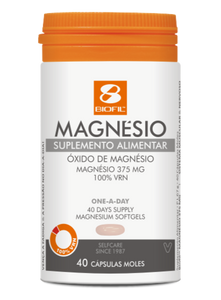 Magnésio 375mg 40 Cápsulas - Biofil - Crisdietética