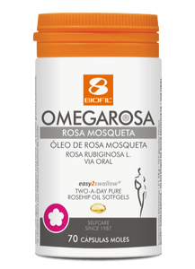 Omegarosa 70 Cápsulas - Biofil - Crisdietética