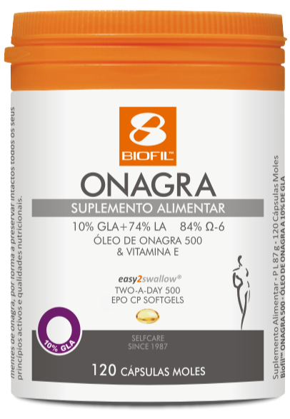 Onagra 500 120 Cápsulas - Biofil - Crisdietética