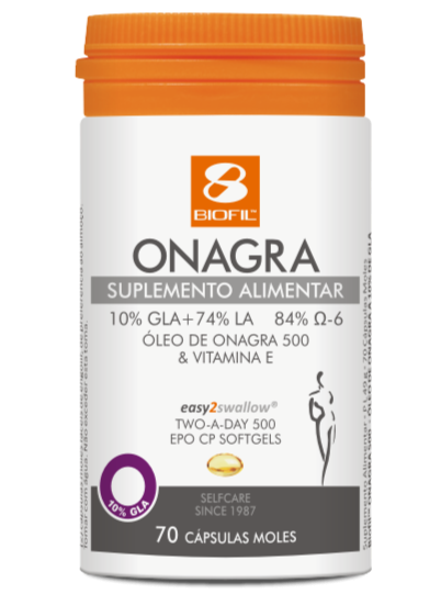 Onagra 500 70 Cápsulas - Biofil - Crisdietética