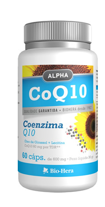 COENZIMA CQ10 ALPHA 60MG 60 CÁPSULAS - BIO-HERA - Crisdietética