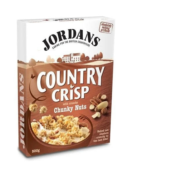 Country Crisp 4 Frutos Secos 500g - Jordans - Crisdietética