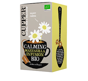 Infusão Camomila Bio 20 Saquetas 30g - CUPPER - Crisdietética