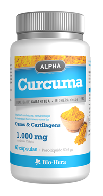 CURCUMA ALPHA 60 CÁPSULAS - BIO-HERA - Crisdietética