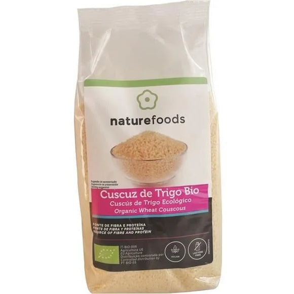 Cuscuz de Trigo Biológico 500g - Naturefoods - Crisdietética