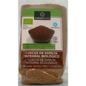 Cuscuz Espelta Integral Biológico 500g - Naturefoods - Crisdietética