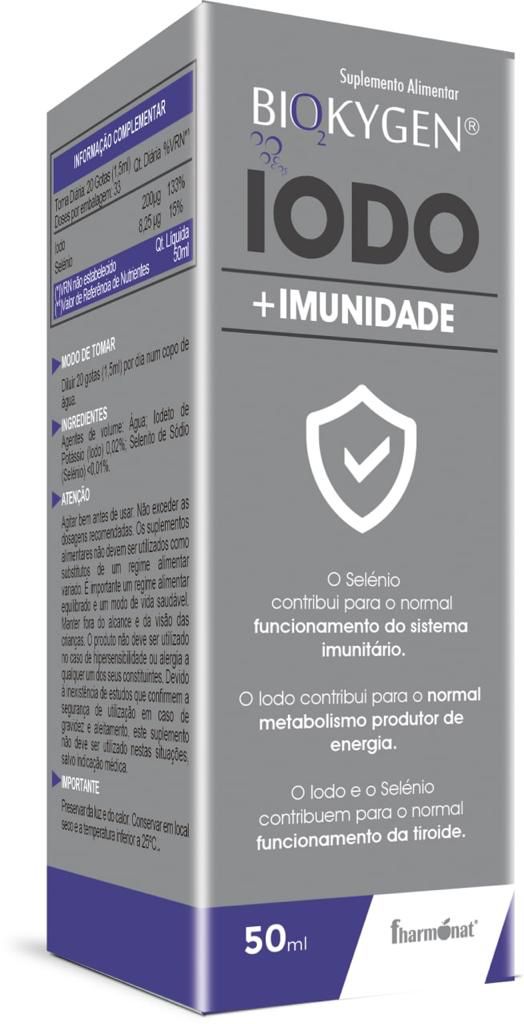 Iodo 50 ml - Biokygen - Crisdietética