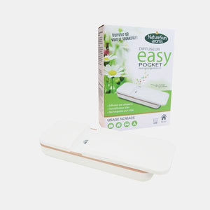 Difusor Easy Pocket Branco - Nature Sun Aroms - Crisdietética