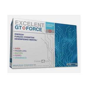 Excelent Gt Forte 30 Ampolas - Farmoplex - Crisdietética