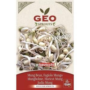 Sementes para Germinar Feijão Mungo 90g - Bavicchi - Crisdietética