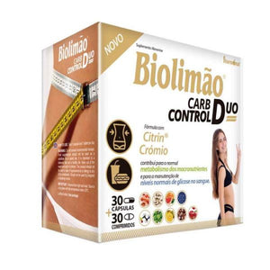 Biolimão Carb Control Duo 30 cápsulas + 30 comprimidos Fharmonat - Crisdietética