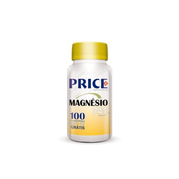 Magnésio 741mg 100 cápsulas - Price - Crisdietética