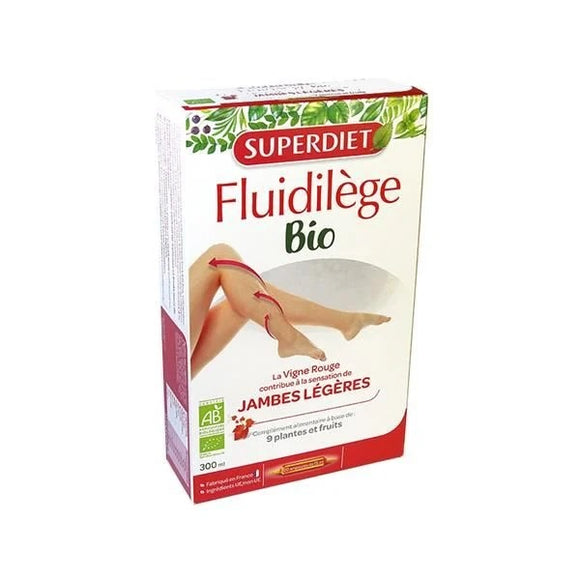 Fludilege Biológico 20 Ampolas - SuperDiet - Crisdietética