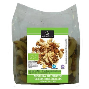 Frutos Secos Mix Biológico 200g - Naturefoods - Crisdietética