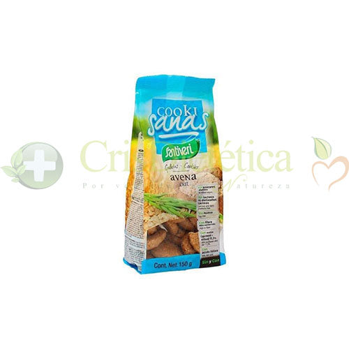 Cooki Sanas Bolachas Artesanais de Aveia 150g - Santiveri - Crisdietética