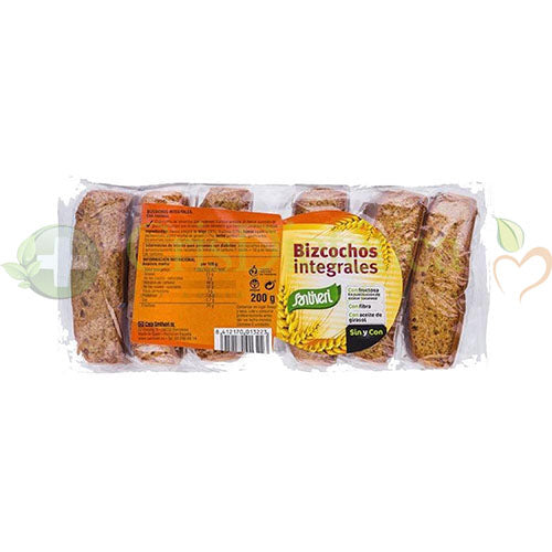 SANTIVERI Bolos Integrais - 6 unidades 200 g - Crisdietética
