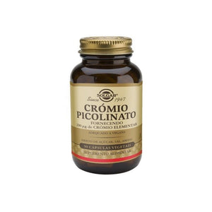 Crómio Picolinato 200mcg 90 Cápsulas - Solgar - Crisdietética