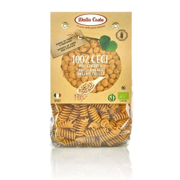 Fusilli Grão de Bico Sem Glúten 250g - Dalla Costa - Crisdietética