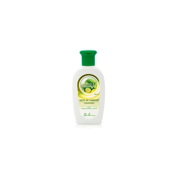 Leite de Limpeza de Pepino e Vitamina E 200ml - Elisa Câmara - Crisdietética