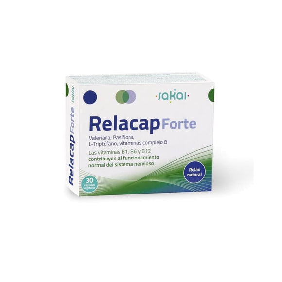 Relacap Forte 30 Cápsulas - Sakai - Crisdietética