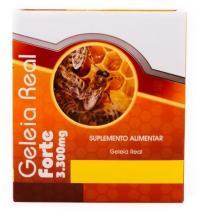 Geleia Real Forte 3300mg 20 Ampolas - Dalipharma - Crisdietética