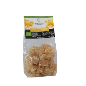 Gengibre Cristalizado Biológico 150g - Naturefoods - Crisdietética